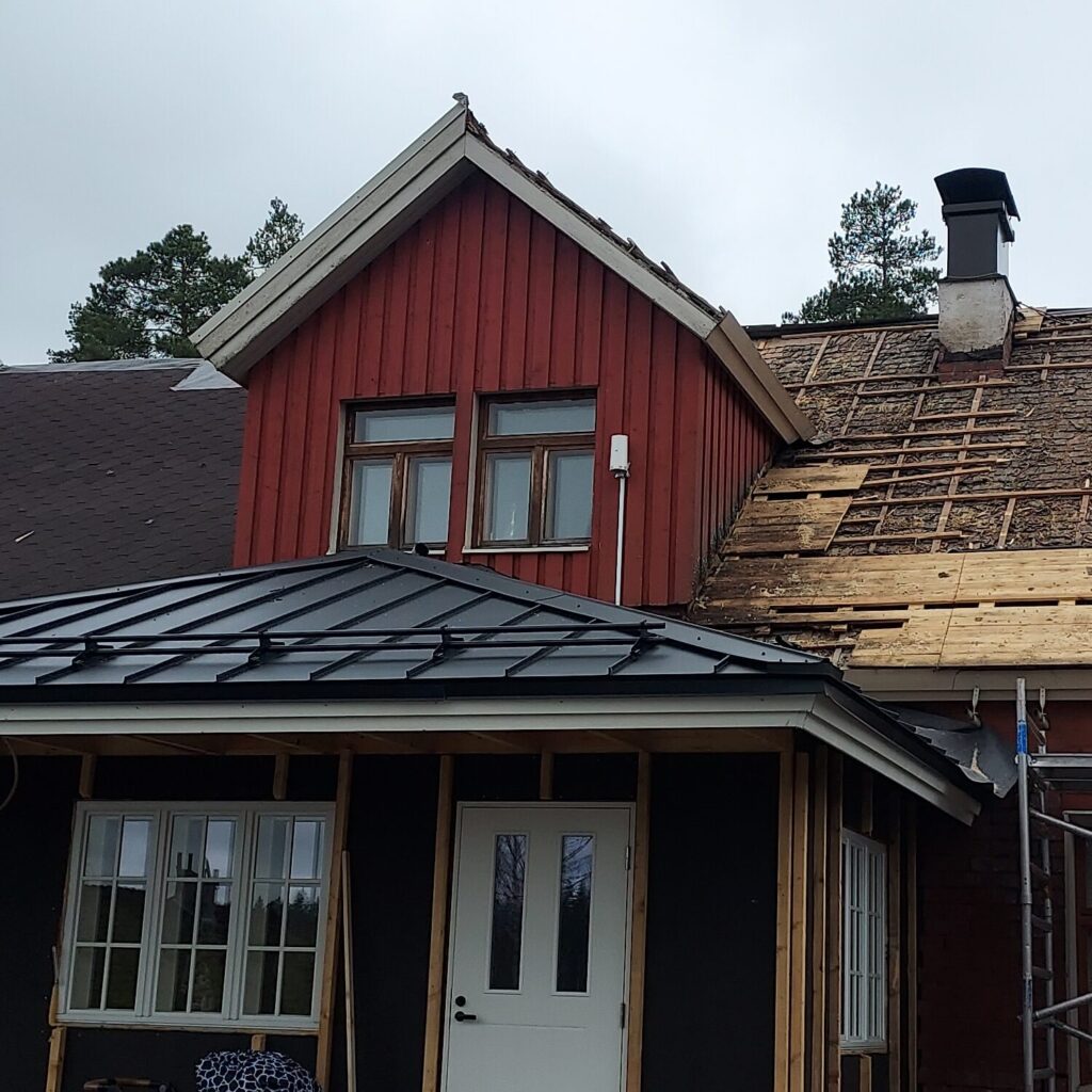 ennen kattoremonttia Päijät-Häme